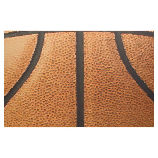 Hintergrund des Basketball-Druckmusters Stoff (Yard (91,4 cm))