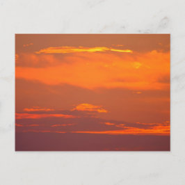 Hintergrund des bunten Himmels. Postkarte