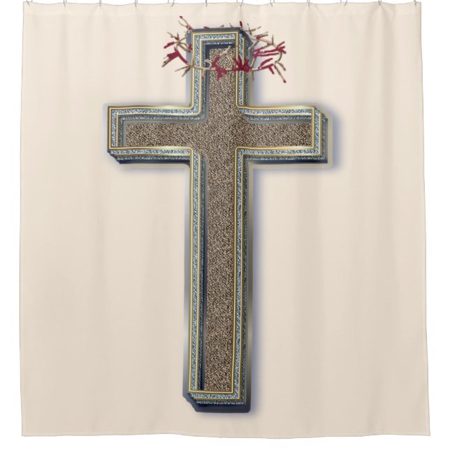 Hintergrund des Duschvorhangs Duschvorhang (Vorderseite)