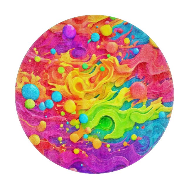 Hintergrund des Farbverlaufs Schneidebrett (Vorderseite)