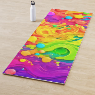Hintergrund des Farbverlaufs Yogamatte