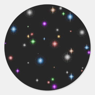 Hintergrund des Glitzer   GrafikGrotto-45 Runder Aufkleber