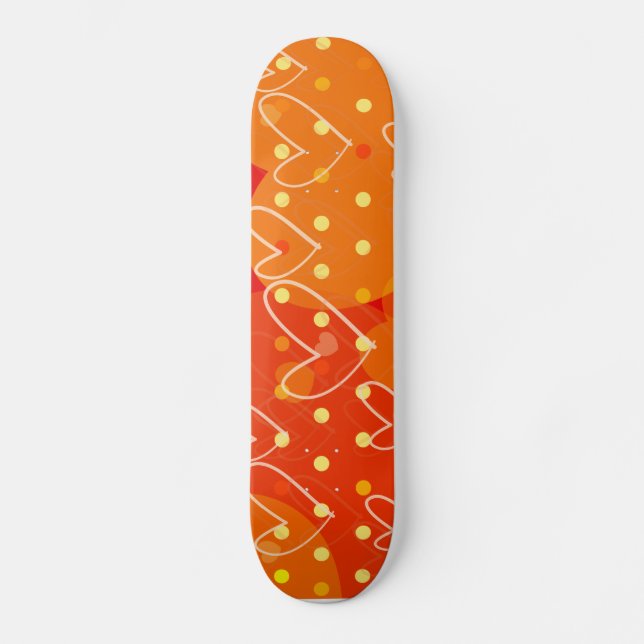 Hintergrund des Hörens, Skate Skateboard (Vorderseite)