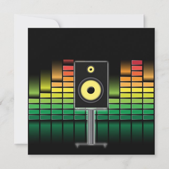 Hintergrund des Party Einladung (Vorderseite)