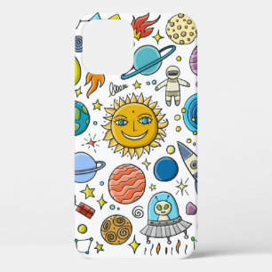 Hintergrund des Raumes. Planeten des Sonnensystems Case-Mate iPhone Hülle