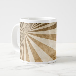 Hintergrund des Retro-Strips Jumbo-Tasse