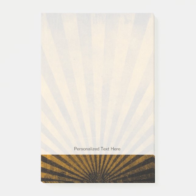 Hintergrund des Retrotyps Post-it Klebezettel (Vorderseite)