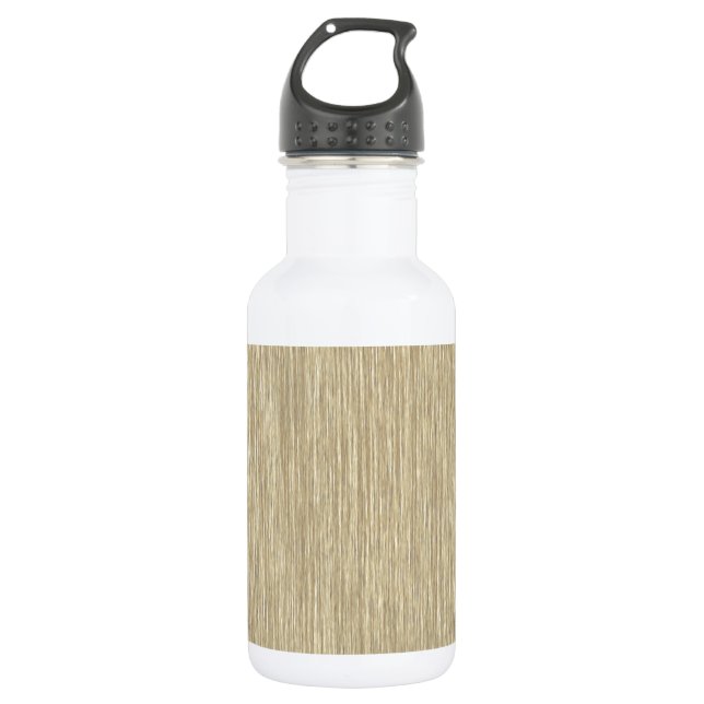 Hintergrund des verblassten rustikalen Grauholzes Trinkflasche (Vorderseite)