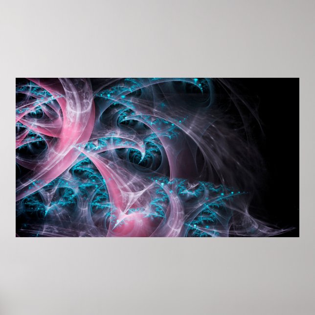 Hintergrund-Design für Fraktal Poster (Vorne)