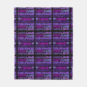 Hintergrund... Fibro Fleecedecke