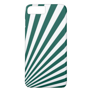 Hintergrund für Aquamarine grüne Sonnenstrahlen Case-Mate iPhone Hülle