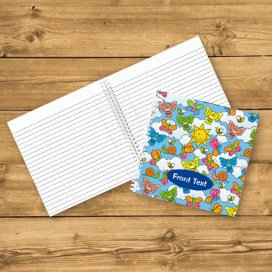 Hintergrund für Baby-Tiere Notizbuch