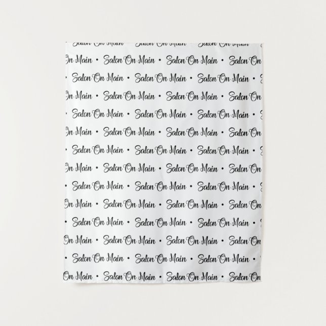 Hintergrund für benutzerdefinierte Logoereignisse Wandteppich (Vorderseite)