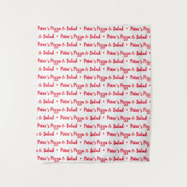 Hintergrund für benutzerdefinierte Logoereignisse Wandteppich