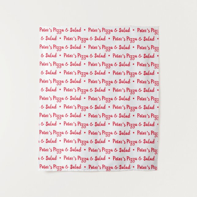 Hintergrund für benutzerdefinierte Logoereignisse Wandteppich (Vorderseite)