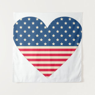 Hintergrund für das Design amerikanischer Flag Wandteppich