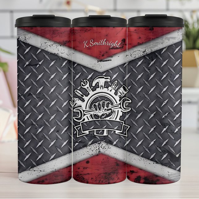 Hintergrund für das Emblem von Werkzeugmaschinen Thermosbecher (Von Creator hochgeladen)