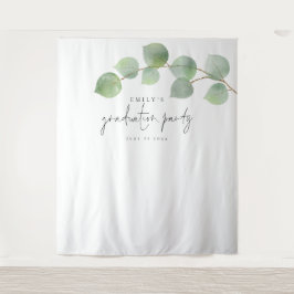 Hintergrund für das Foto der Eukalyptusbezeichnung Wandteppich