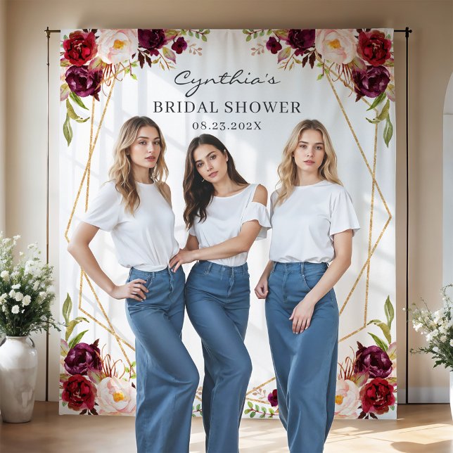 Hintergrund für das geometrische Brautparty von Bu Wandteppich (Von Creator hochgeladen)