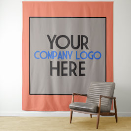 Hintergrund für das Logo der Corner Company Busine Wandteppich