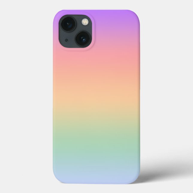 Hintergrund für den Farbverlauf bei Regenbogenfarb Case-Mate iPhone Hülle (Rückseite)