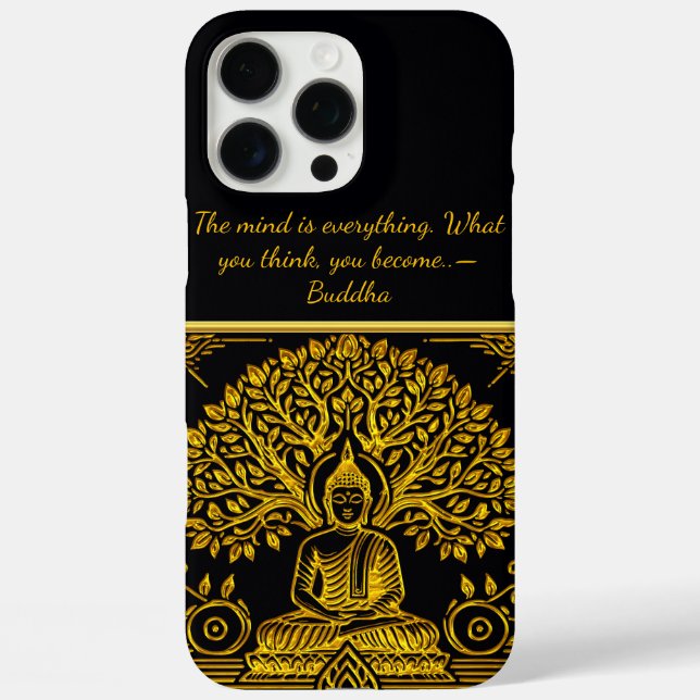 Hintergrund für den Golden Buddha Case-Mate iPhone Hülle (Rückseite)