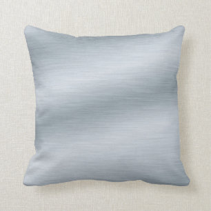 Hintergrund für die gebürstete Silber-Darstellung Kissen