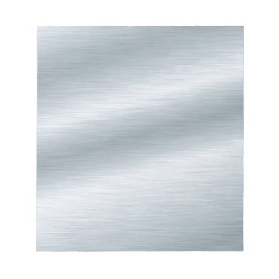 Hintergrund für die gebürstete Silber-Darstellung Notizblock