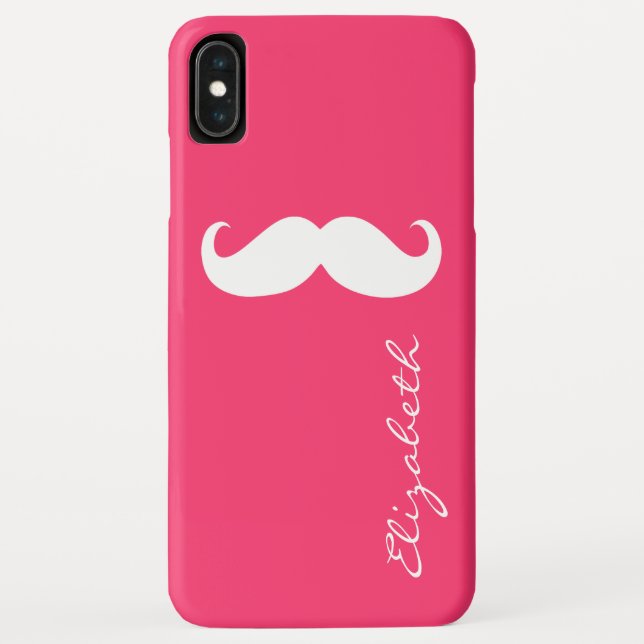 Hintergrund für die Schlichte Farbe Rosa Case-Mate iPhone Hülle (Rückseite)