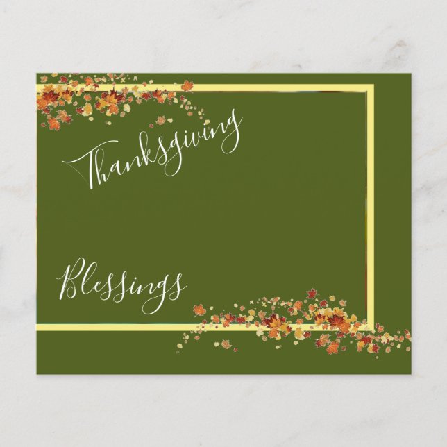 Hintergrund für Erntedank-Bewertungen (Vorderseite)