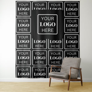 Hintergrund für Firmenlogos Wandteppich