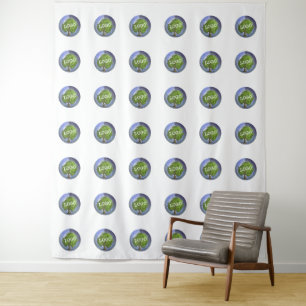 Hintergrund für Firmenlogos Wandteppich