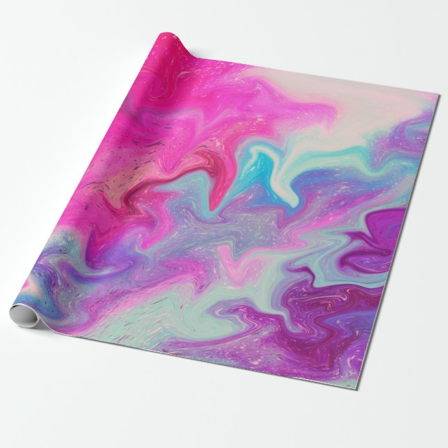 Hintergrund für gemischte Farben Geschenkpapier (Ungerollt)