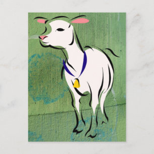 Hintergrund für gemischte Medien Postkarte