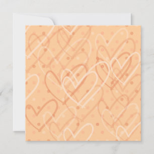 Hintergrund für Herz und Punkte, Einladung