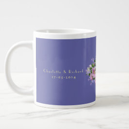 Hintergrund für Hochzeitsgeschenk für Bouquet Jumbo-Tasse