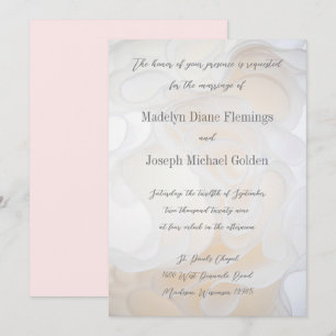 Hintergrund für Hochzeitskleidung - Einladung zur