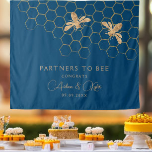 Hintergrund für Indizes und Honeycomb Bee Polterab Wandteppich
