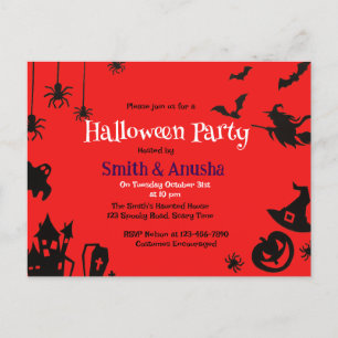 Hintergrund für Innovation Erwachsener Halloween-P Feiertagspostkarte