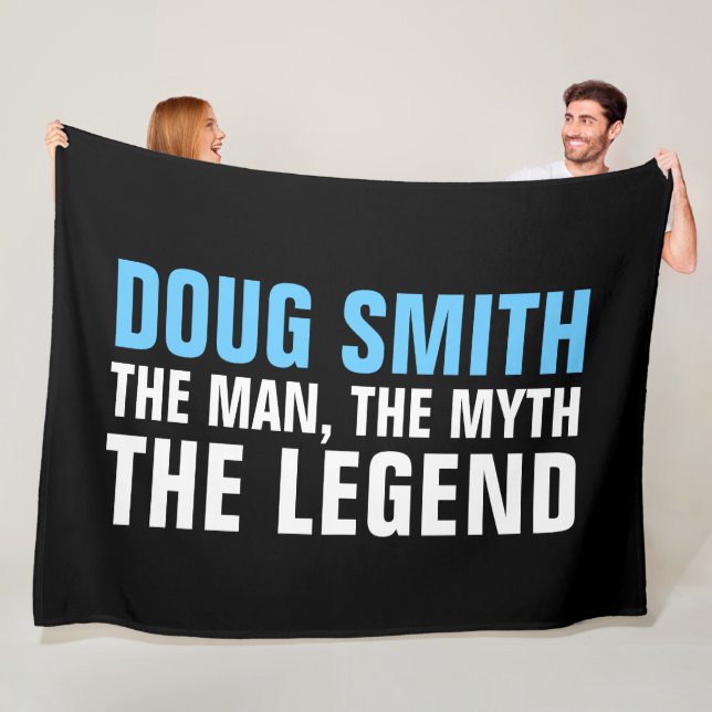 Hintergrund für Männer Fleecedecke (Beispiel)