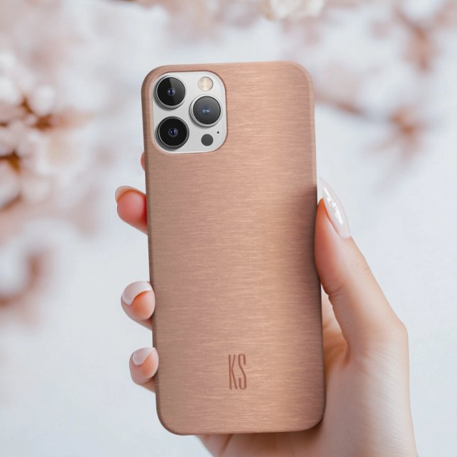 Hintergrund für metallische Kupferstruktur Case-Mate iPhone Hülle (Von Creator hochgeladen)