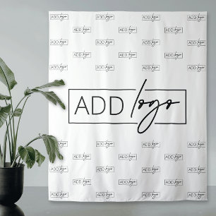 Hintergrund für Minimalistische Großunternehmen-Lo Wandteppich