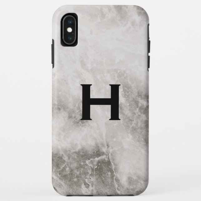 Hintergrund für Monogramm-Marmor Case-Mate iPhone Hülle (Rückseite)