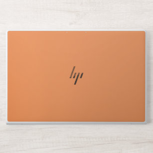 Hintergrund für Orange Wasserfarbe HP Laptop-Aufkleber