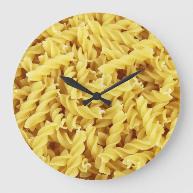 Hintergrund für Pasta Große Wanduhr (Vorderseite)