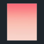 Hintergrund für rosa und pfirsichfarbene Farbverlä Flyer<br><div class="desc">Ein Farbverlauf in Rosa und Pfirsichfarben.</div>