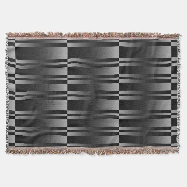 Hintergrund für schwarze Streifen Decke (Vorderseite)