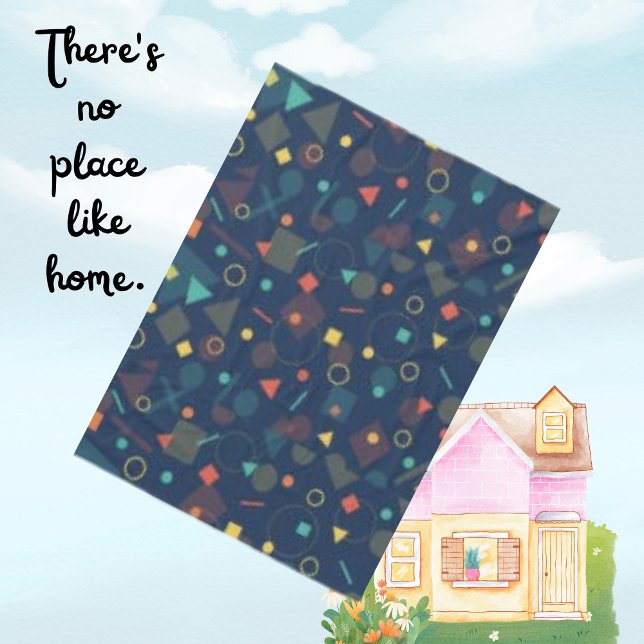 Hintergrund Geometrisches Muster Fleece Blanket (Von Creator hochgeladen)