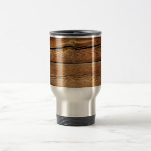 Hintergrund Holz Reisebecher