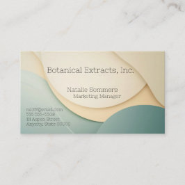 Hintergrund in feinen Farben Visitenkarte